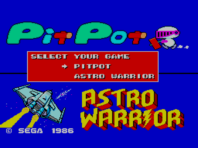 Astro Warrior & Pit Pot (E) [!]000