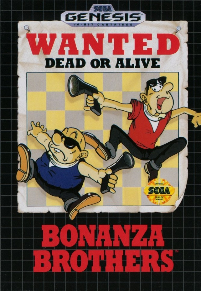 Bonanza Bros Genesis 1991 Sega Does