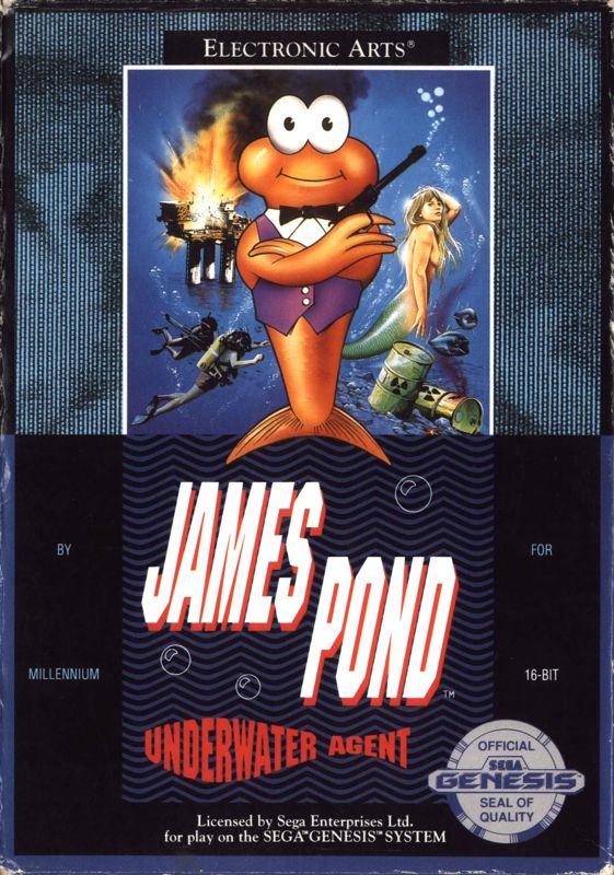 James Pond: Underwater Agent (Genesis, 1991) - Sega Does