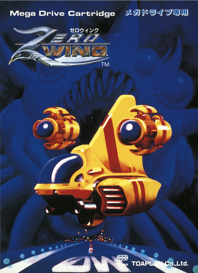 Zero wing on sale mega drive